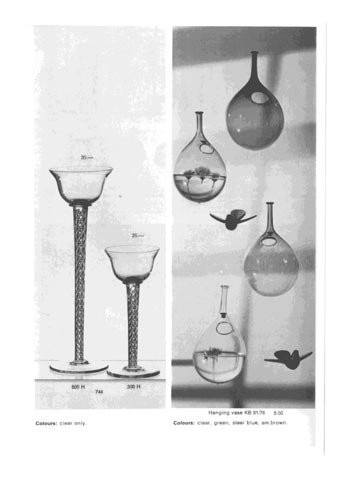 Gullaskruf 1969 Swedish Glass Catalogue, Page 10