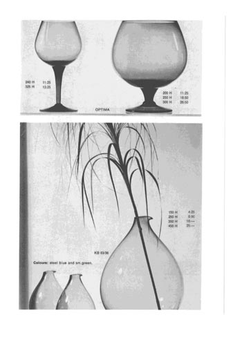 Gullaskruf 1969 Swedish Glass Catalogue, Page 13