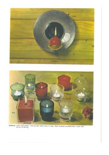 Gullaskruf 1969 Swedish Glass Catalogue, Page 18