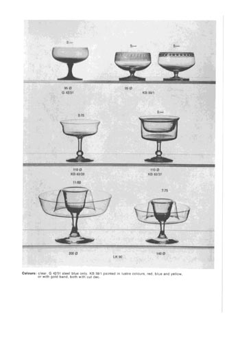 Gullaskruf 1969 Swedish Glass Catalogue, Page 21