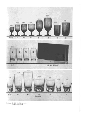 Gullaskruf 1969 Swedish Glass Catalogue, Page 29