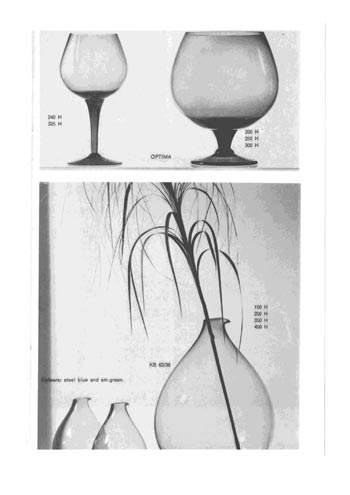 Gullaskruf 1970 Swedish Glass Catalogue, Page 13