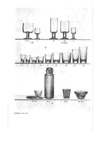 Gullaskruf 1970 Swedish Glass Catalogue, Page 29