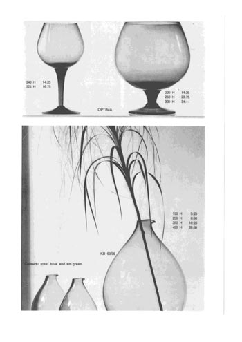 Gullaskruf 1972 Swedish Glass Catalogue, Page 13