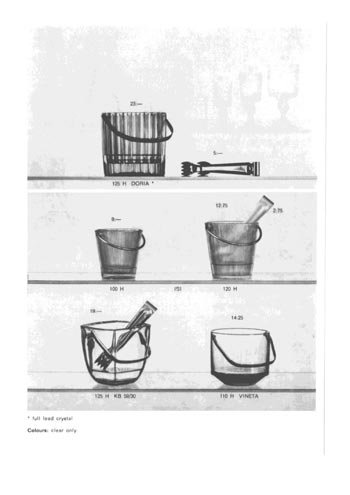 Gullaskruf 1972 Swedish Glass Catalogue, Page 28