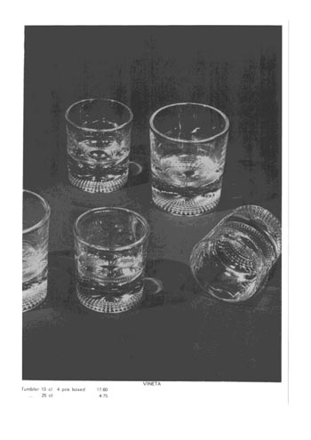 Gullaskruf 1972 Swedish Glass Catalogue, Page 33