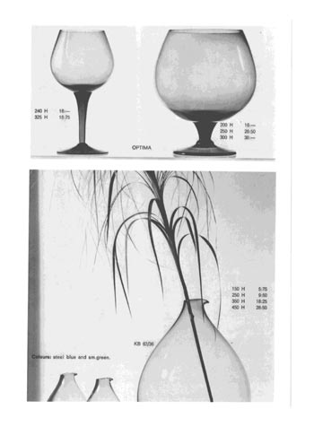 Gullaskruf 1973 Swedish Glass Catalogue, Page 13