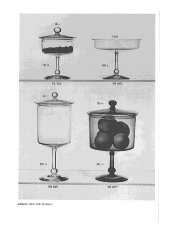 Gullaskruf 1973 Swedish Glass Catalogue, Page 17
