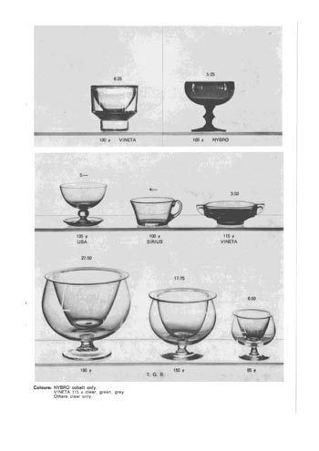 Gullaskruf 1973 Swedish Glass Catalogue, Page 23