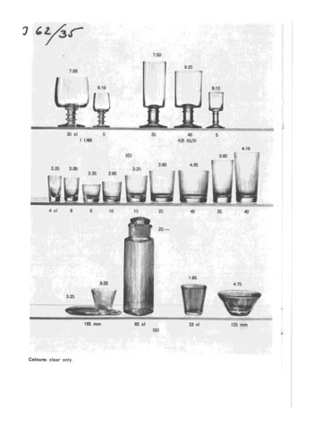 Gullaskruf 1973 Swedish Glass Catalogue, Page 30