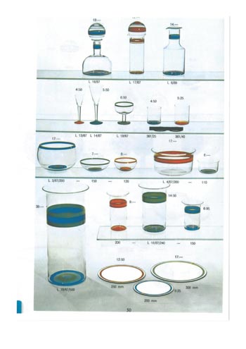 Gullaskruf 1973 Swedish Glass Catalogue, Page 50