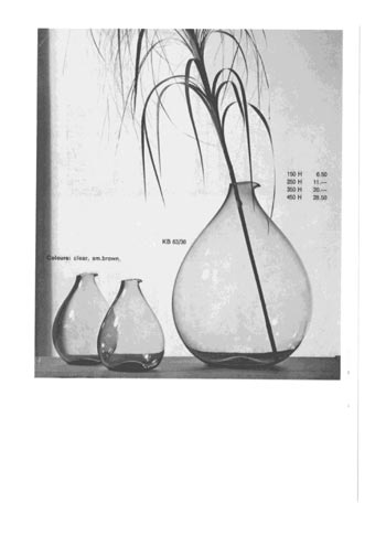 Gullaskruf 1974 Swedish Glass Catalogue, Page 10