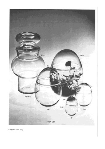 Gullaskruf 1974 Swedish Glass Catalogue, Page 13