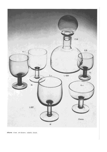 Gullaskruf 1974 Swedish Glass Catalogue, Page 24
