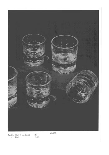 Gullaskruf 1974 Swedish Glass Catalogue, Page 25
