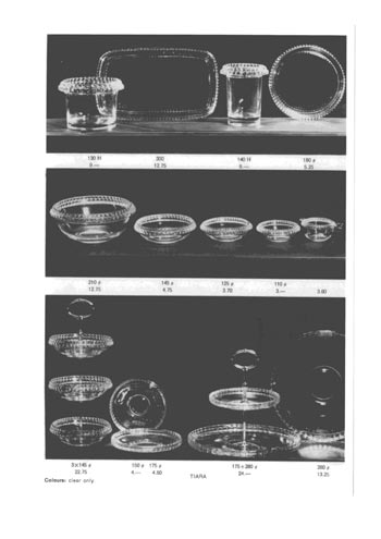 Gullaskruf 1974 Swedish Glass Catalogue, Page 32