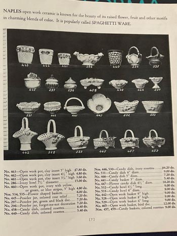 Italian Giftwares Importing Co Catalogue, Page 7