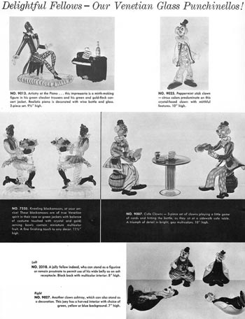 Jordan's Importing Company (JICO) 1958 Murano Glass Catalogue, Page 2