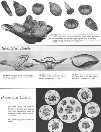 Jordan's Importing Company (JICO) 1958 Murano Glass Catalogue, Page 10