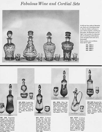 Jordan's Importing Company (JICO) 1958 Murano Glass Catalogue, Page 11