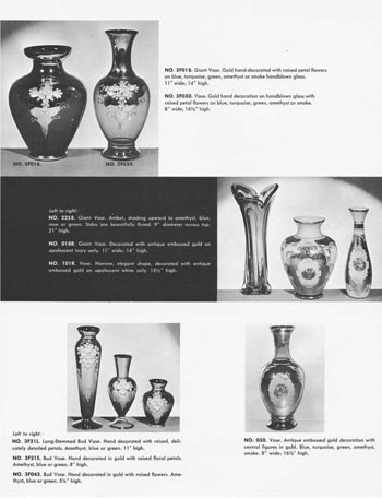 Jordan's Importing Company (JICO) 1958 Murano Glass Catalogue, Page 14