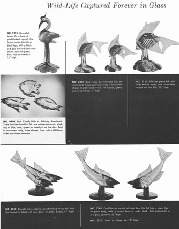 Jordan's Importing Company (JICO) 1958 Murano Glass Catalogue, Page 15