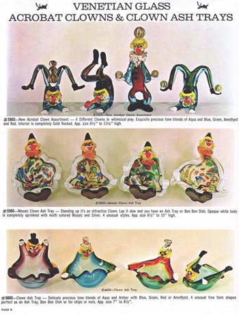 Jordan's Importing Company (JICO) 1967 Murano Glass Catalogue, Page 8