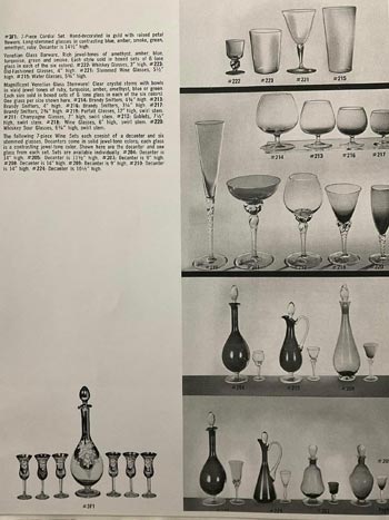 Jordan's Importing Company (JICO) Murano Glass Catalogue, Page 25