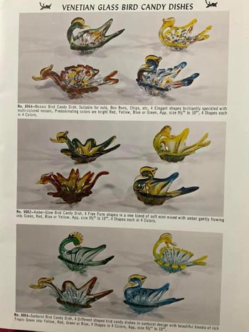 Jordan's Importing Company (JICO) Murano Glass Catalogue, Page 4