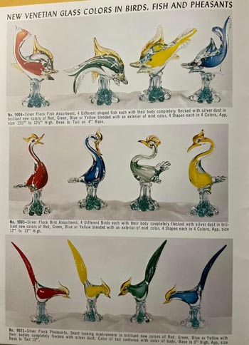 Jordan's Importing Company (JICO) Murano Glass Catalogue, Page 13