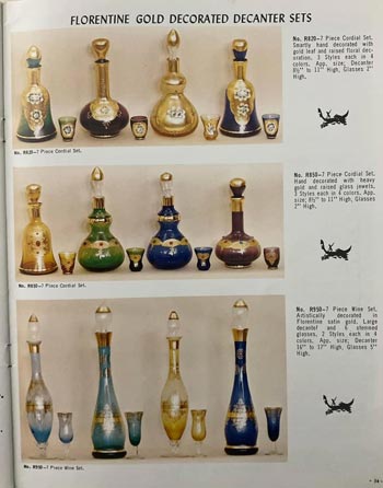 Jordan's Importing Company (JICO) Murano Glass Catalogue, Page 34