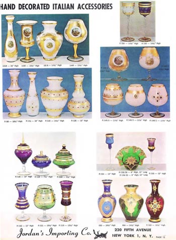 Jordan's Importing Company (JICO) Murano Glass Catalogue, Page 12