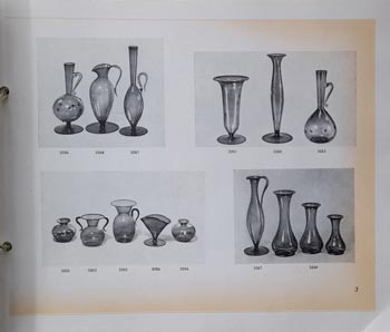 Jostra (Joseph Traut) 1956 German Glass Catalogue, Page 3