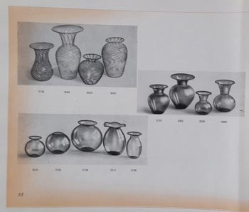 Jostra (Joseph Traut) 1956 German Glass Catalogue, Page 10