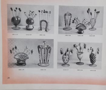 Jostra (Joseph Traut) 1956 German Glass Catalogue, Page 36
