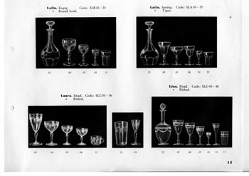 Kosta 1933 Swedish Glass Catalogue, Page 14