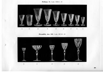Kosta 1933 Swedish Glass Catalogue, Page 18