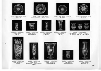 Kosta 1933 Swedish Glass Catalogue, Page 28