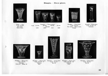 Kosta 1933 Swedish Glass Catalogue, Page 33