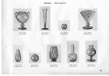 Kosta 1933 Swedish Glass Catalogue, Page 41