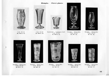 Kosta 1933 Swedish Glass Catalogue, Page 43
