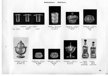 Kosta 1933 Swedish Glass Catalogue, Page 44