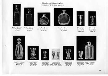 Kosta 1933 Swedish Glass Catalogue, Page 45