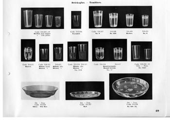 Kosta 1933 Swedish Glass Catalogue, Page 49