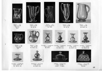 Kosta 1933 Swedish Glass Catalogue, Page 52
