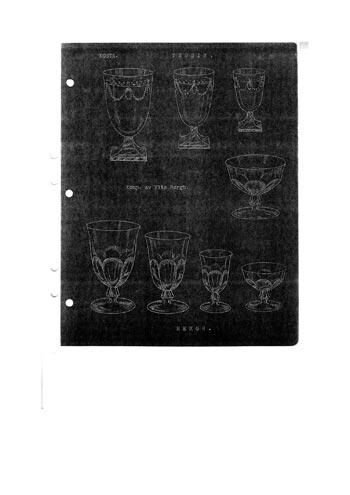 Kosta 1940 Swedish Glass Catalogue, Page 1