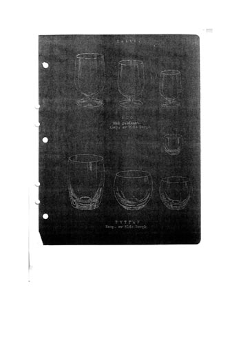 Kosta 1940 Swedish Glass Catalogue, Page 3