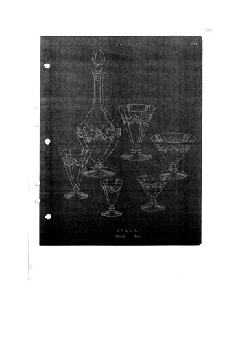 Kosta 1940 Swedish Glass Catalogue, Page 21