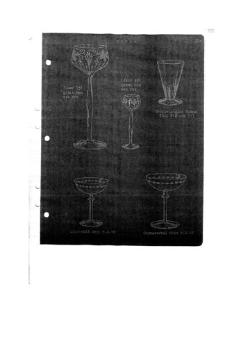 Kosta 1940 Swedish Glass Catalogue, Page 33
