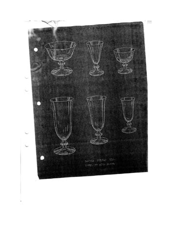 Kosta 1940 Swedish Glass Catalogue, Page 40
